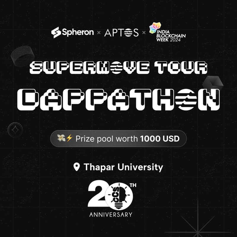 Cover Image for SuperMove Tour - dAppathon Thapar University