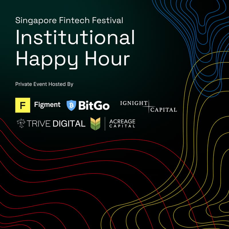 Cover Image for Singapore Fintech Festival: Institutional Happy Hour