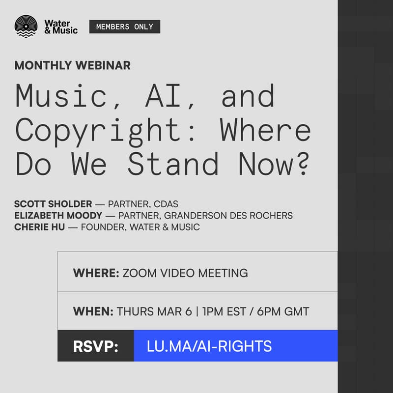 Cover Image for Music, AI, and Copyright: Where Do We Stand Now?