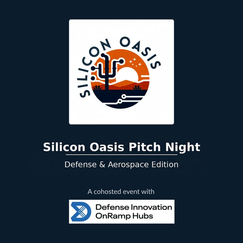 Cover Image for Silicon Oasis Pitch Night: Defense & Aerospace Edition