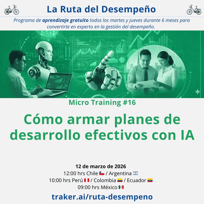 Cover Image for MicroTraining #16 Cómo armar planes de desarrollo efectivos con IA