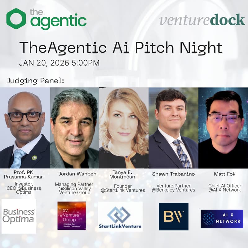 Cover Image for TheAgentic AI Pitch Night