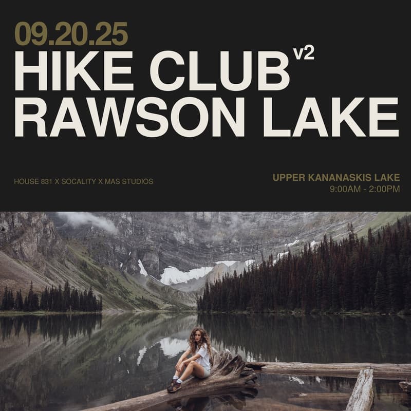 Cover Image for Hike Club v2: Rawson Lake Creator Hike