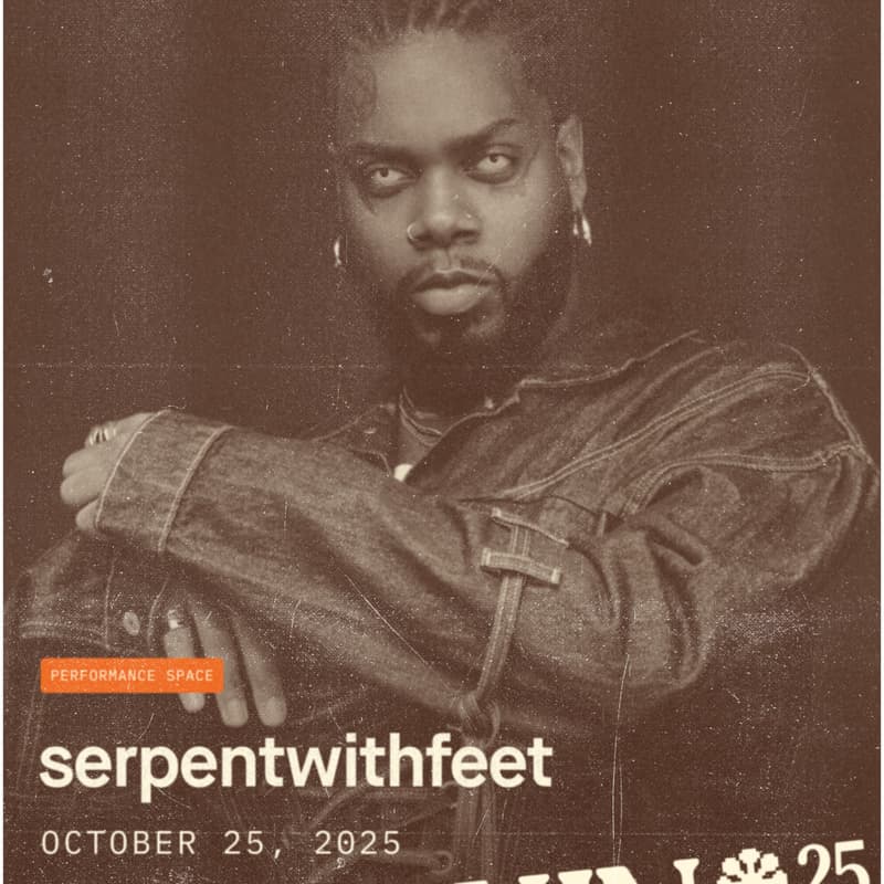Cover Image for KIN Music Series Featuring serpentwithfeet