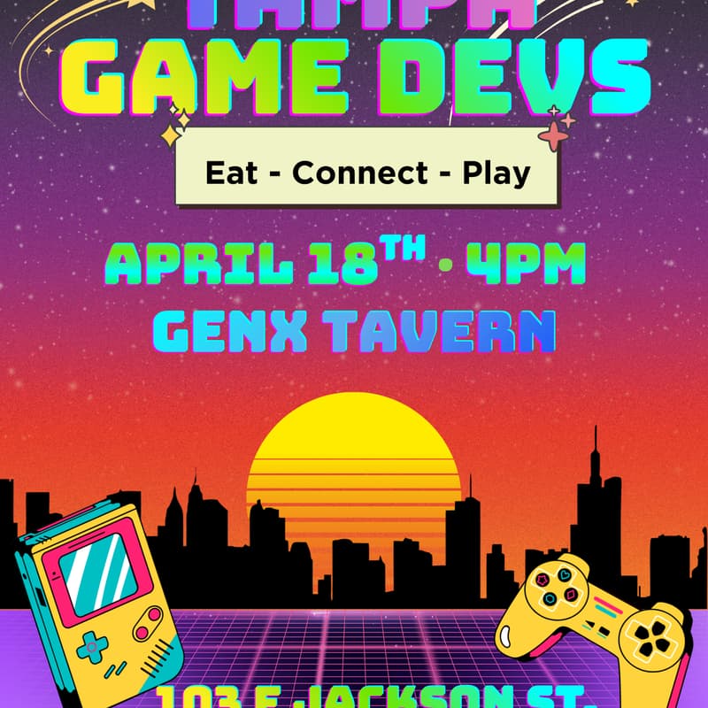 Cover Image for Tampa Bay Game Developers Mixer