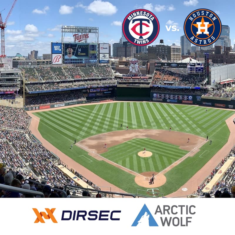 Cover Image for Night at the Ballpark | Twins vs Astros with DirSec & Arctic Wolf