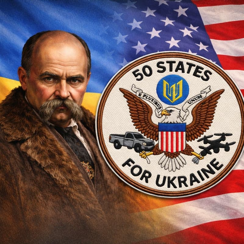 Cover Image for Taras Shevchenko Birthday - 50 States For Ukraine, California Battalion