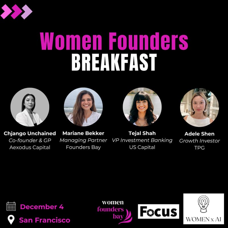 Cover Image for Women Founders Breakfast @ Focus Innovation Studio