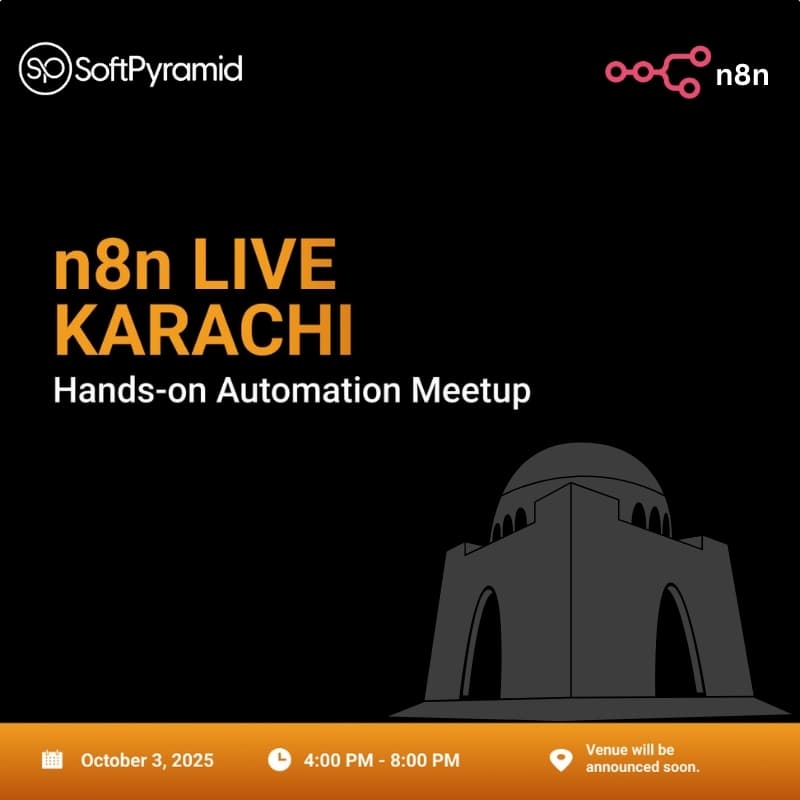 Cover Image for n8n LIVE Karachi – Hands-on Automation Workshop