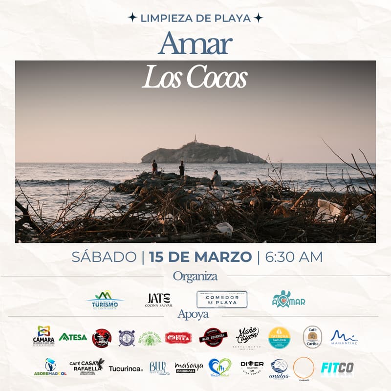 Cover Image for Amar Los Cocos: Limpieza de Playa