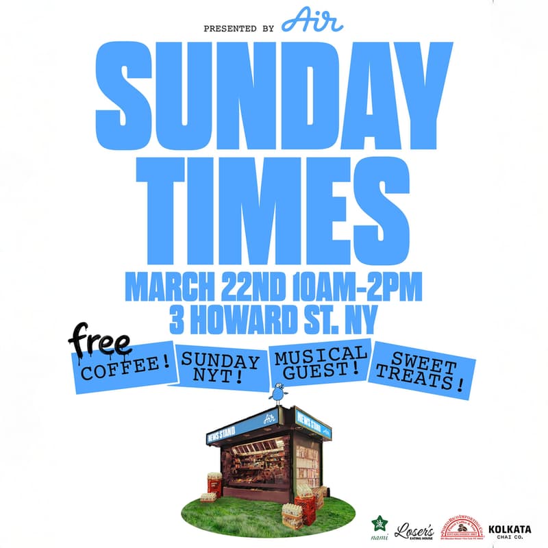 Cover Image for SUNDAY TIMES