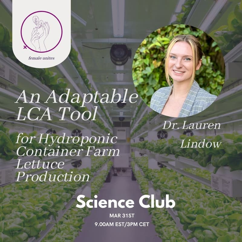 Cover Image for Science Club - LCA Tools for Container Farms