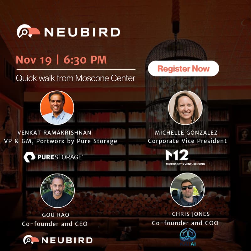 Cover Image for Microsoft Ignite Cocktail Reception w/ NeuBird AI