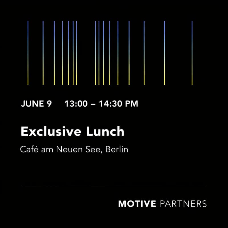 Cover Image for Private Lunch - Motive Partners at SuperReturn