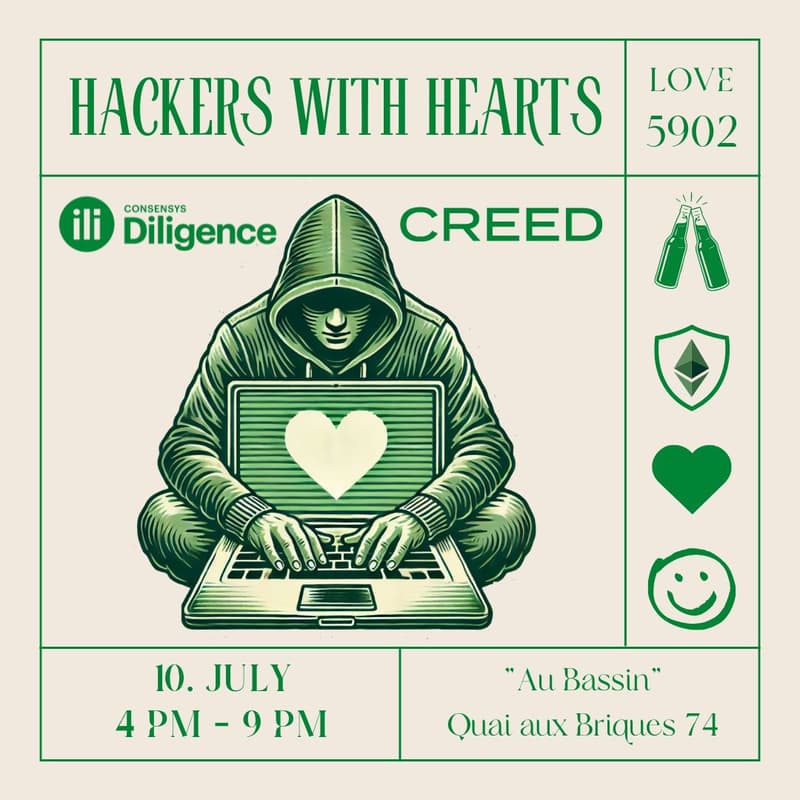 Cover Image for Consensys Diligence x CREED - Hackers with Hearts on Public Security Goods