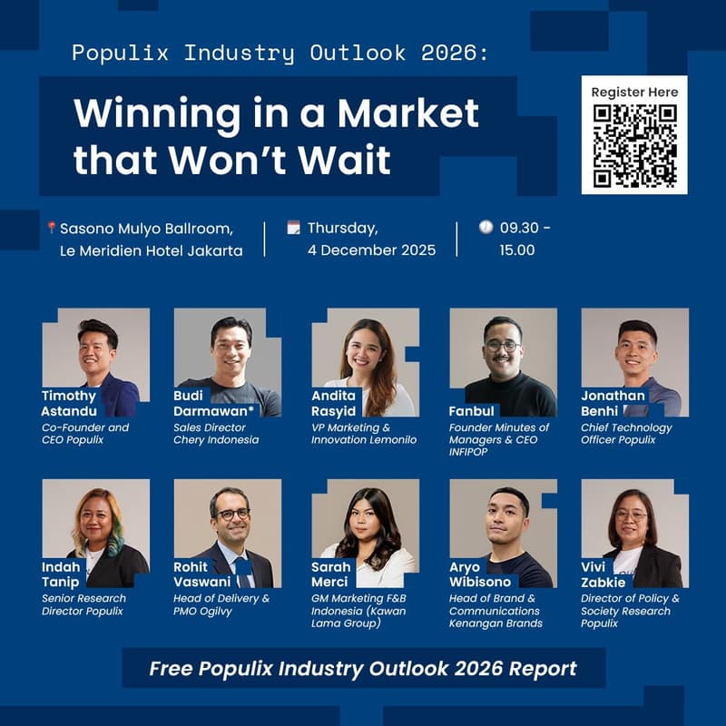 Cover Image for Populix Industry Outlook 2026: Winning In A Market That Won’t Wait
