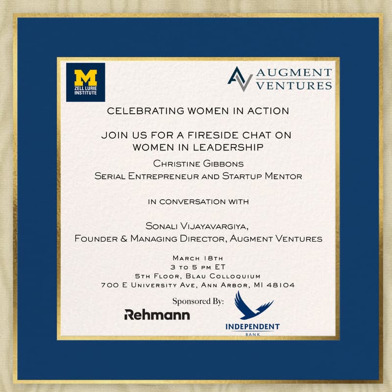 Cover Image for Women's Day Event 2026 by Augment-Ann Arbor