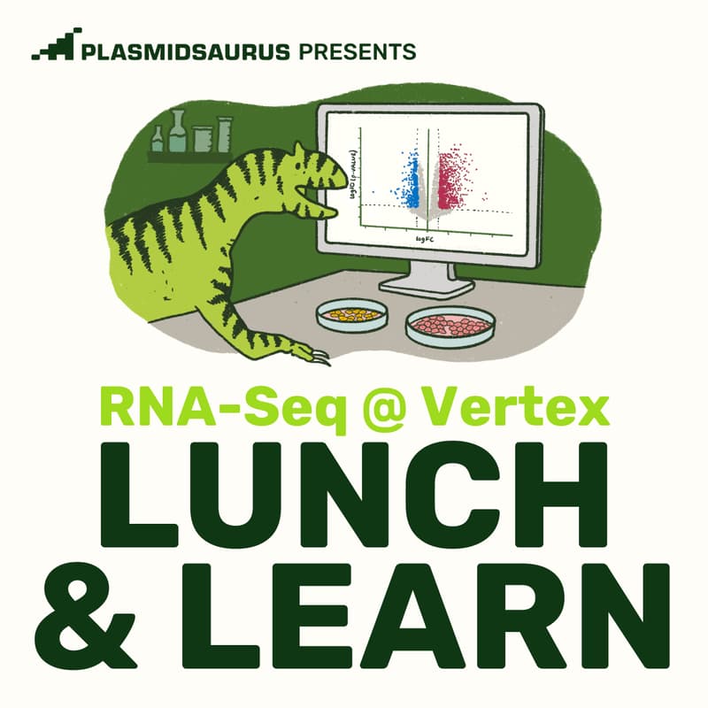 Cover Image for Plasmidsaurus RNA-Seq Lunch and Learn @ Vertex