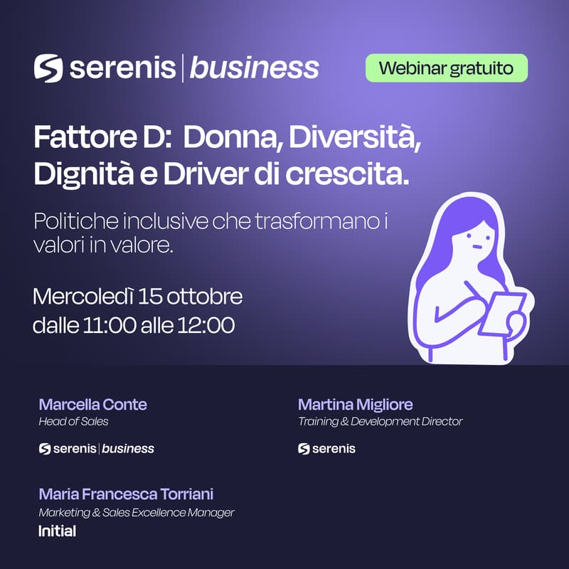 Cover Image for Fattore D: Donna, Diversità, Dignità e Driver di crescita.