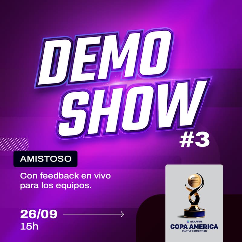 Cover Image for Demoshow #3 - Copa América [ES]