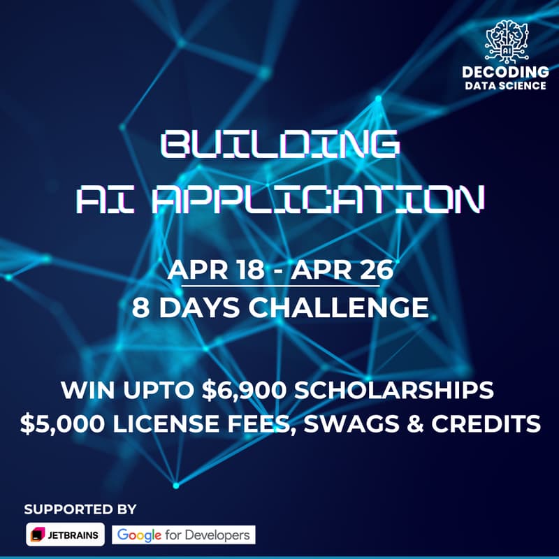 Cover Image for Building AI Application Hackathon