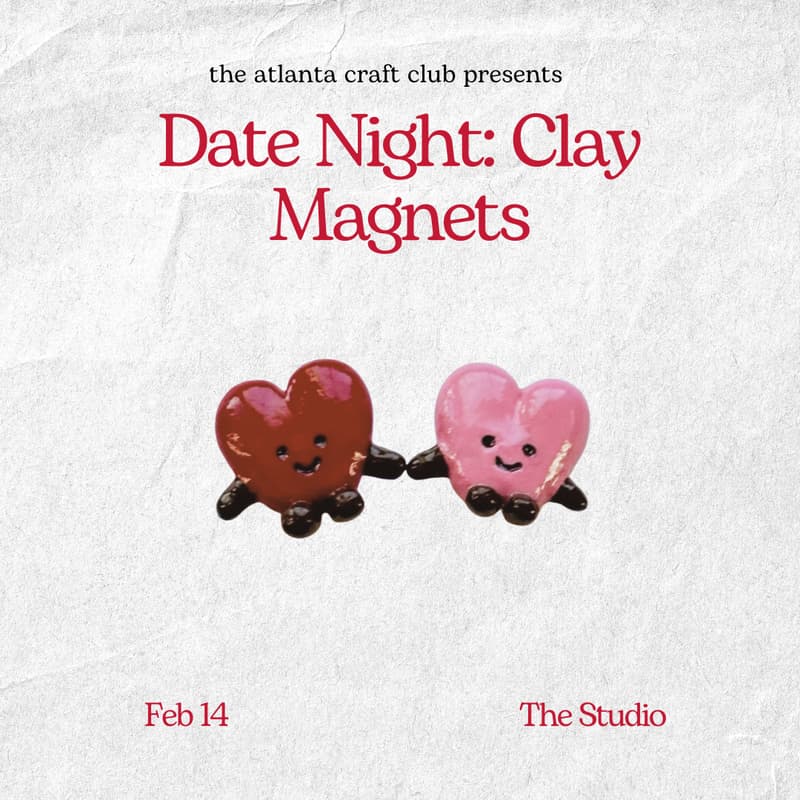 Cover Image for Date Night: Clay Magnets