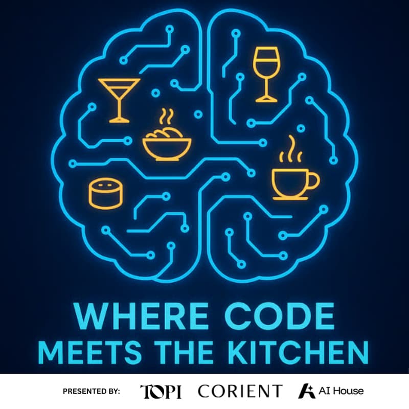 Cover Image for Topi Topics Live: Where Code Meets the Kitchen (Food + AI)