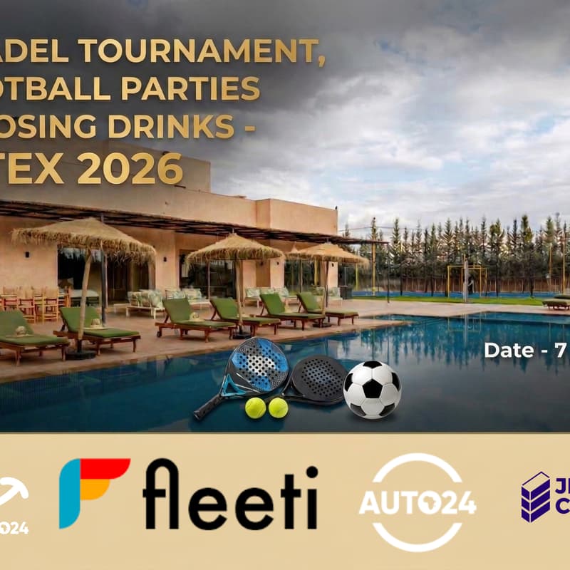 Cover Image for ⚡Padel Tournament, Football Parties & Closing Drinks - Gitex 2026 / Marrakech, Morocco