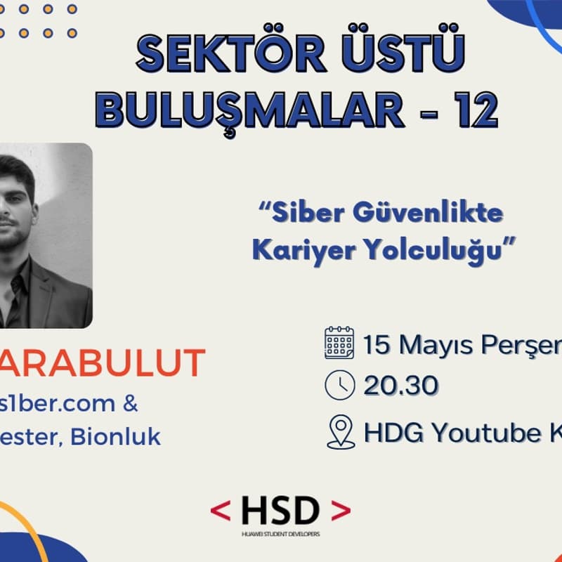 “Siber Güvenlikte Kariyer Yolculuğu” 🛡 - Zülfikar KARABULUT Founder @s1ber.com için kapak görseli