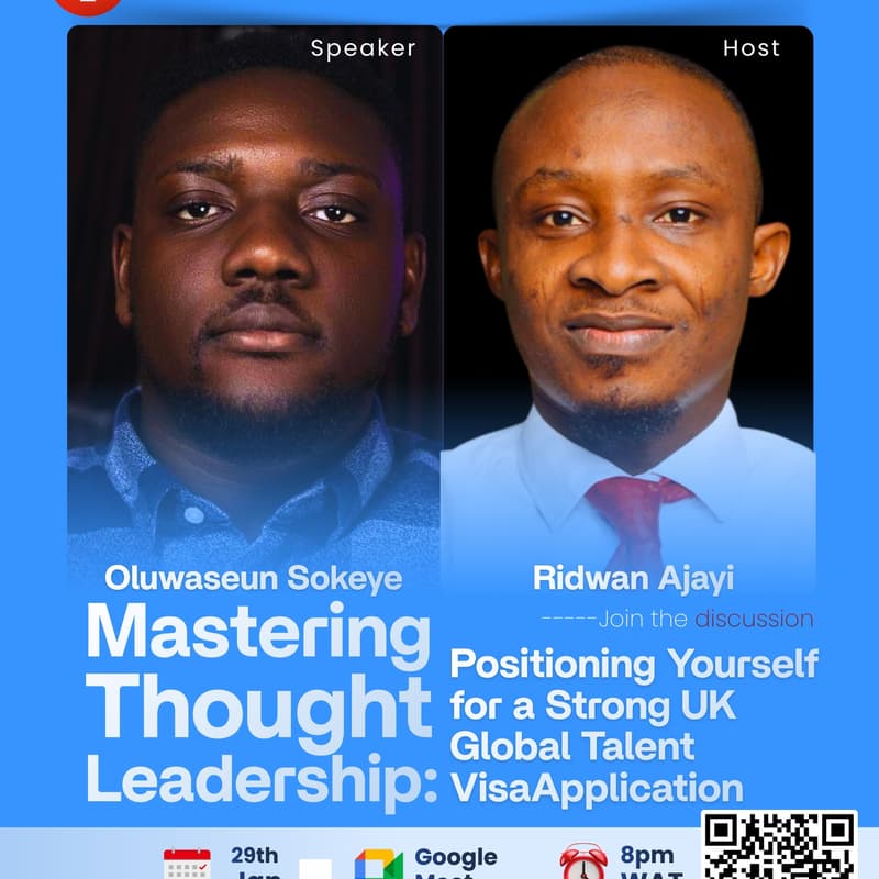 Cover Image for Mastering Thought Leadership: Positioning Yourself for a Strong UK Global Talent Visa Application