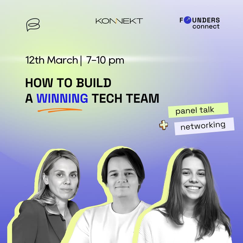 Cover Image for Panel Discussion: How to Build a Winning Tech Team