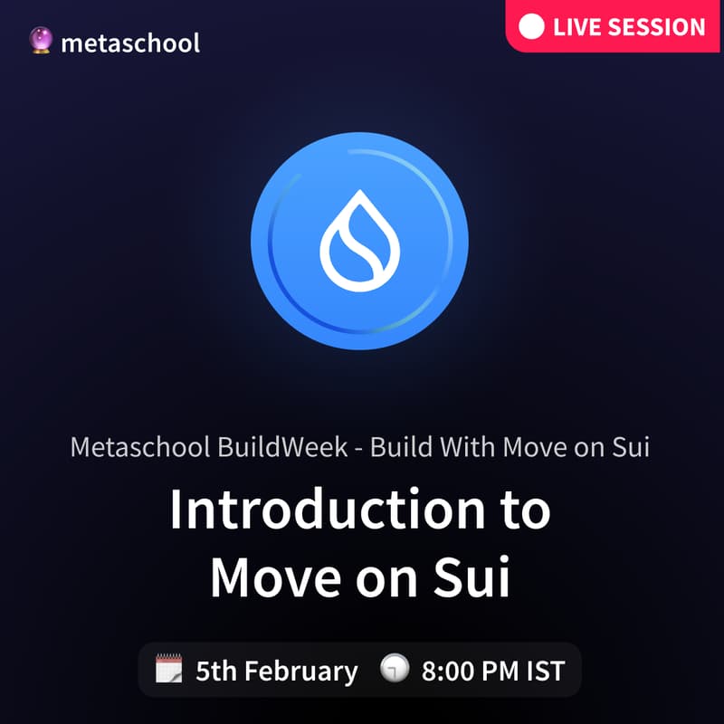 Cover Image for Introduction to Sui | Session 1