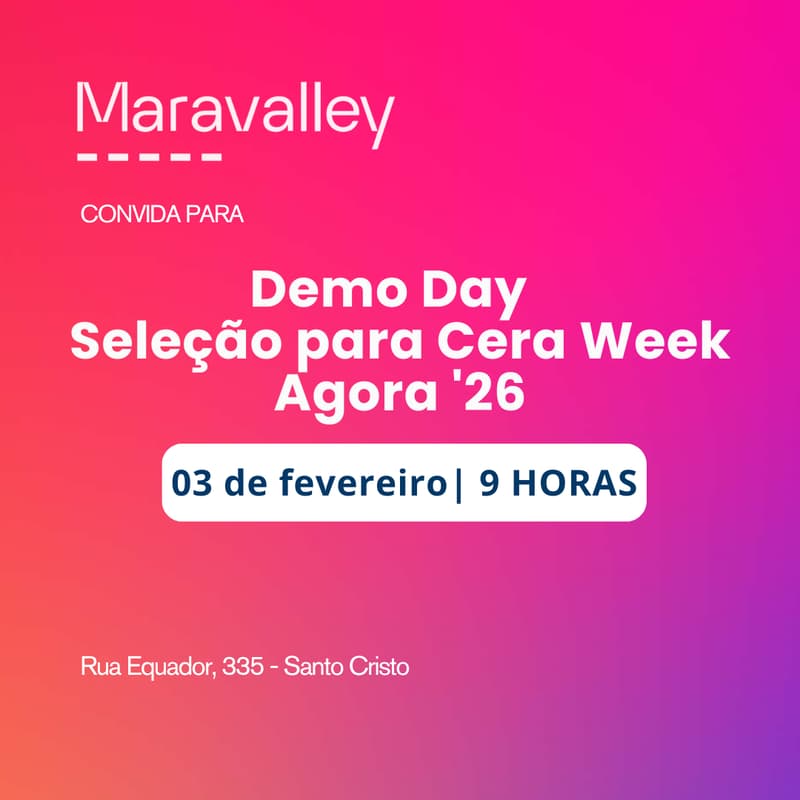 Cover Image for Demo Day- Seleção Cera Week 26