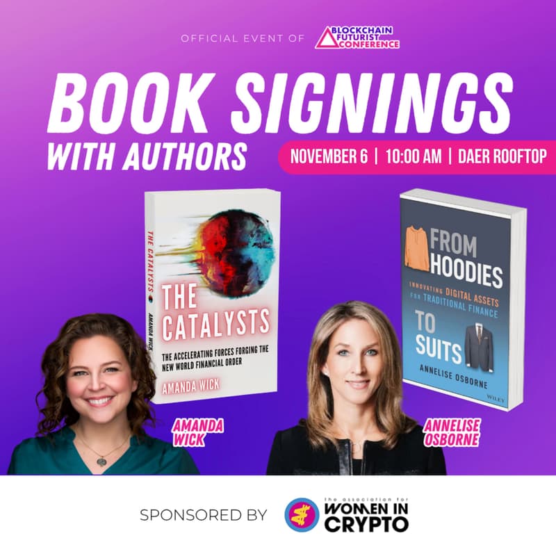 Cover Image for Book Signings at Futurist & ETHWomen πβοΈ
