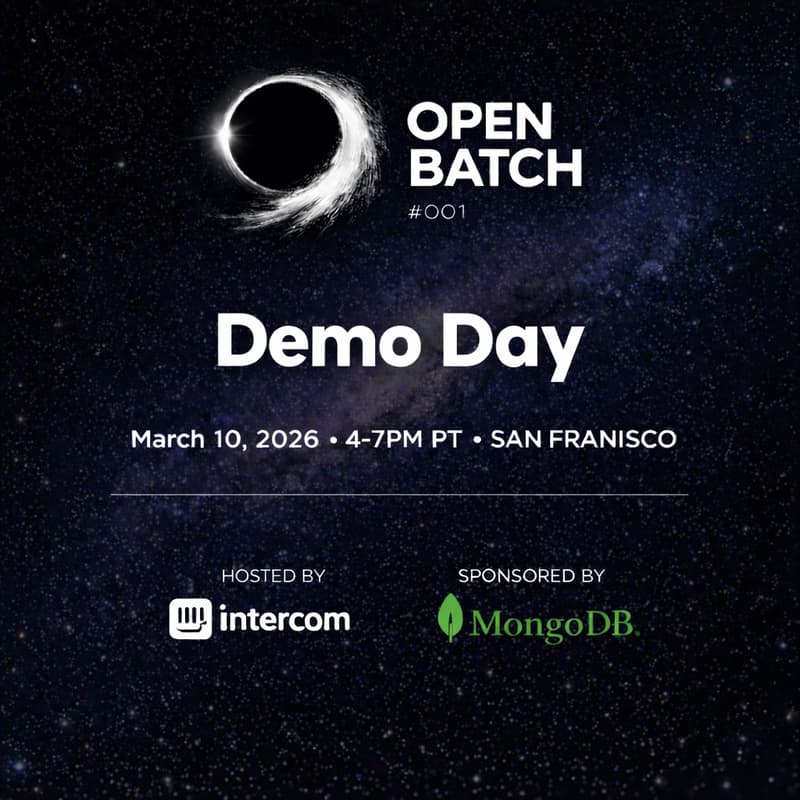 Cover Image for Open Batch 001  — Demo Day