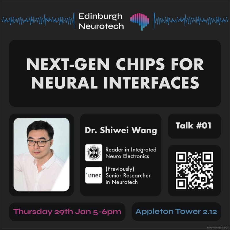 Dr Shiwei Wang | Edinburgh Neurotech Talk · Luma