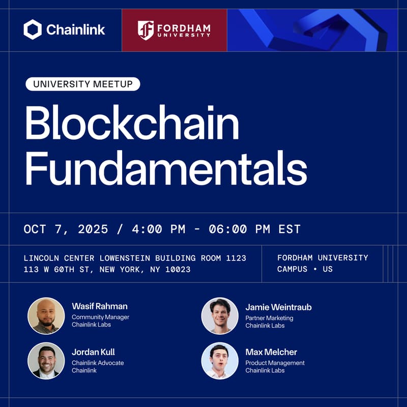 Cover Image for Blockchain Fundamentals with Chainlink