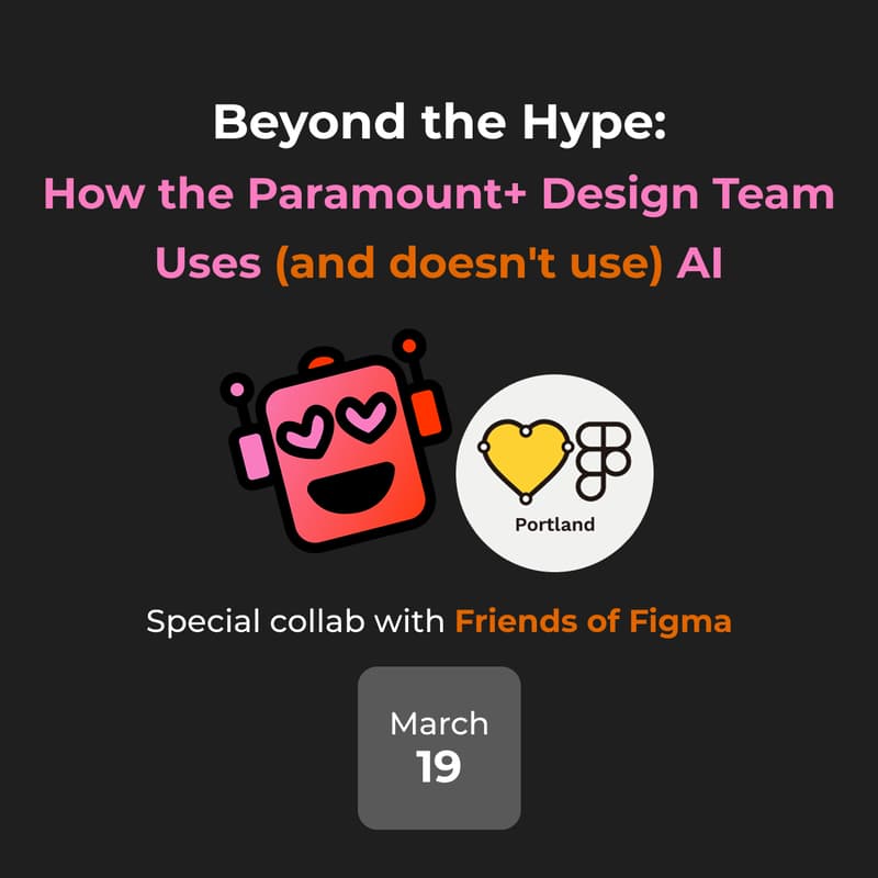 Cover Image for Beyond the Hype: How the Paramount+ Design Team Uses (and doesn't use) AI