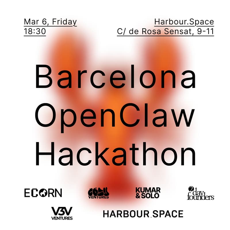 Cover Image for BCN OpenClaw Hackathon 🦞