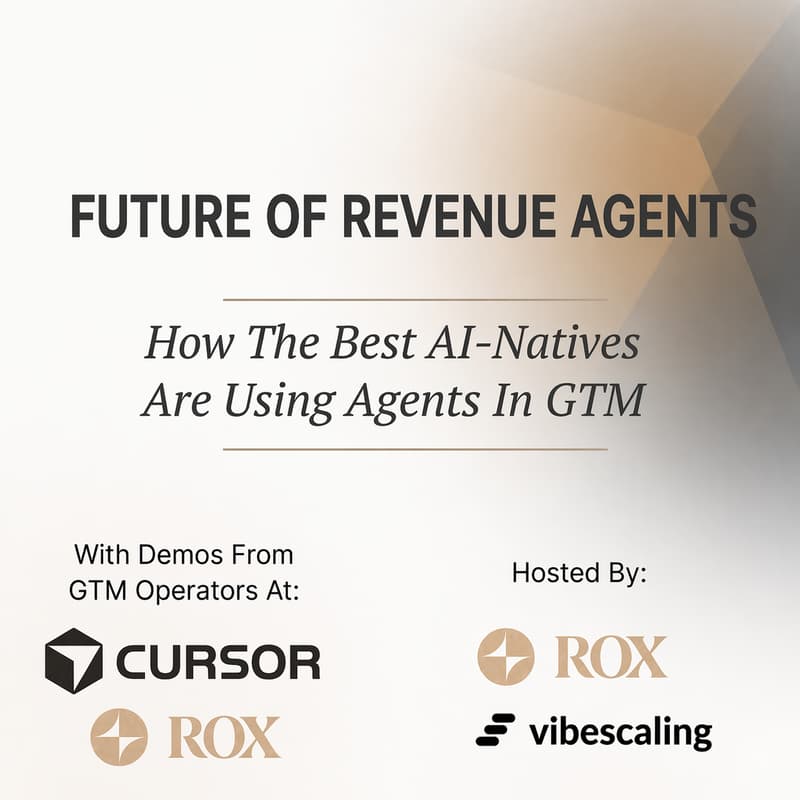 Cover Image for Rox + vibescaling Present: Future of Revenue Agents