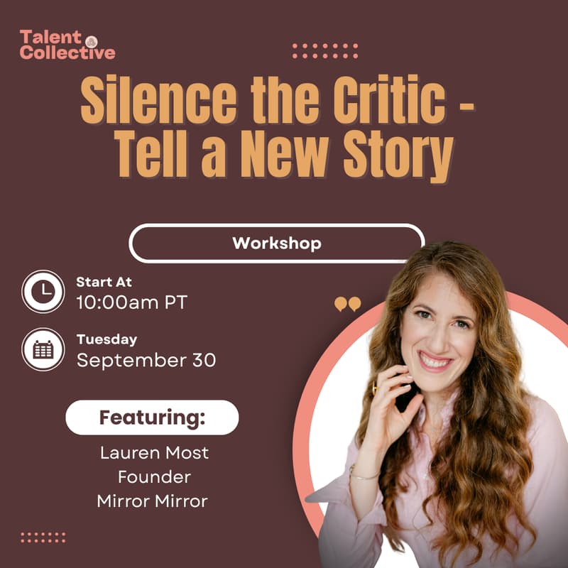 Cover Image for Silencing the Critic-Tell a New Story