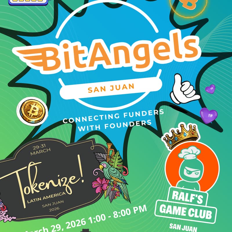 Cover Image for BitAngels San Juan @ Tokenize! LATAM