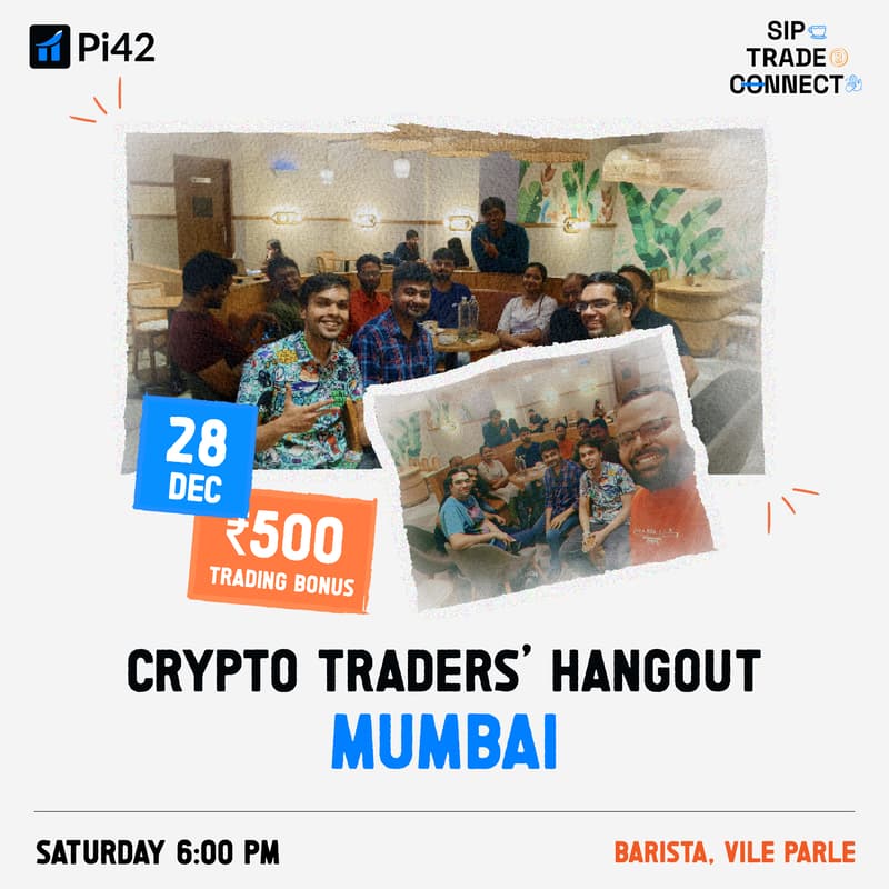Cover Image for Pi42 Crypto Traders’ Hangout- Mumbai