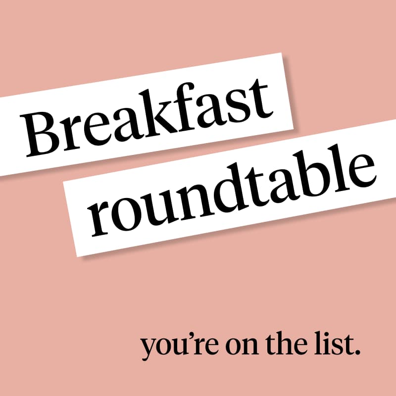 Cover Image for Leaders Breakfast with Zinc