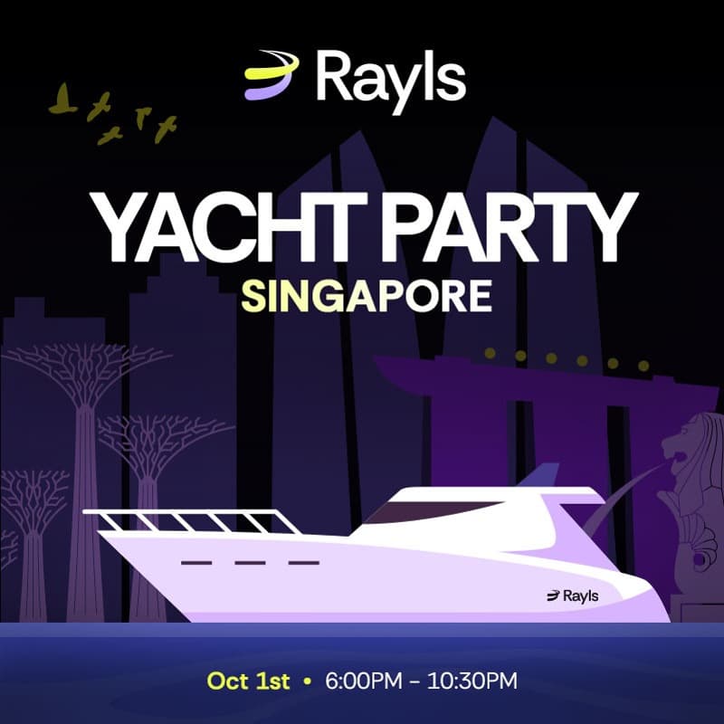 Cover Image for 🌊 Rayls onchain Yacht Party — TOKEN2049 Singapore