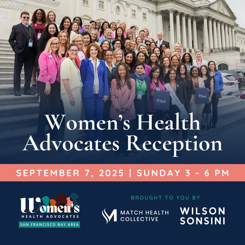 Cover Image for Women's Health Advocates Bay Area Reception & Fundraiser
