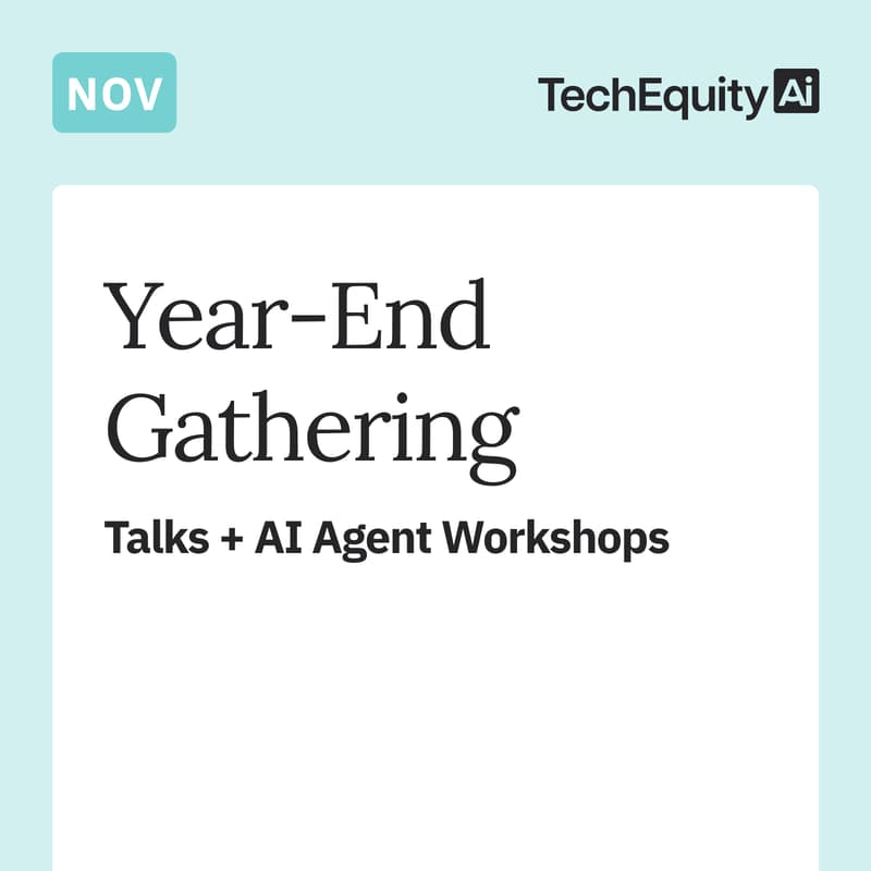 Cover Image for Year-End Gathering: Talks + AI Agent Workshops (By Invitation)