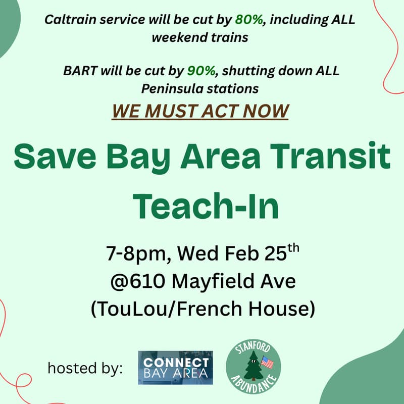 Cover Image for Save Bay Area Transit Teach-In