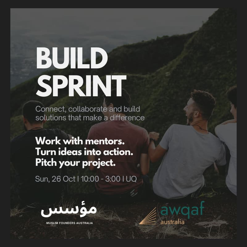 Cover Image for Build Sprint - Mu'assis & Awqaf Australia