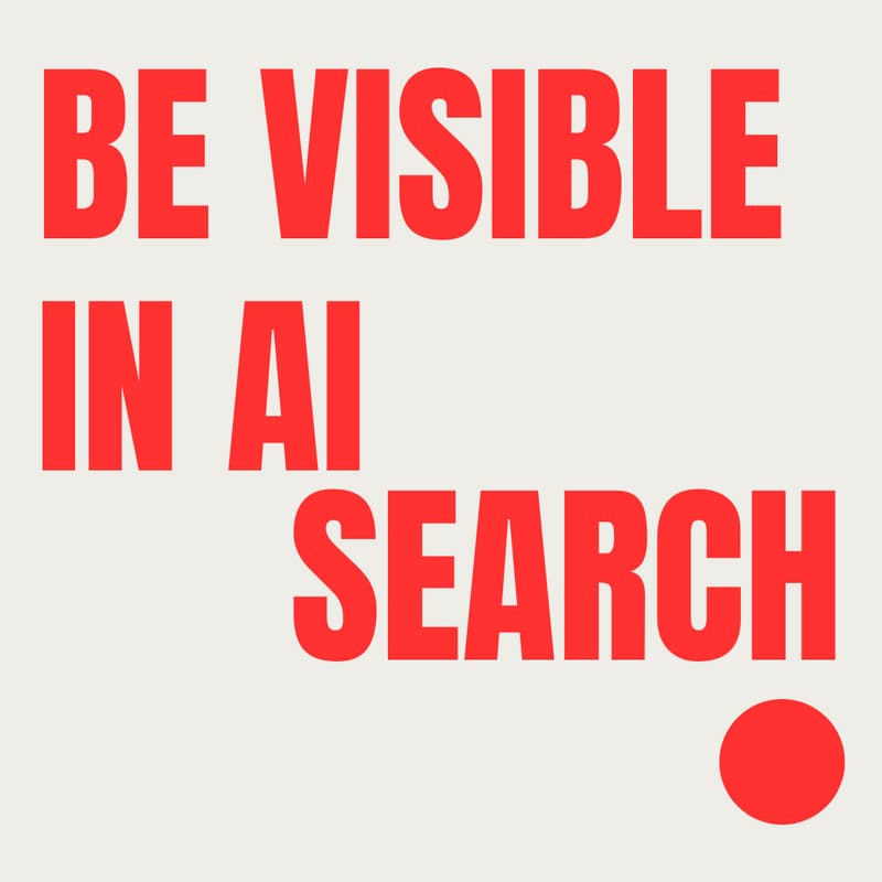 Cover Image for Build Your AI Visibility: Get Clients from ChatGPT (Live Session Barcelona)